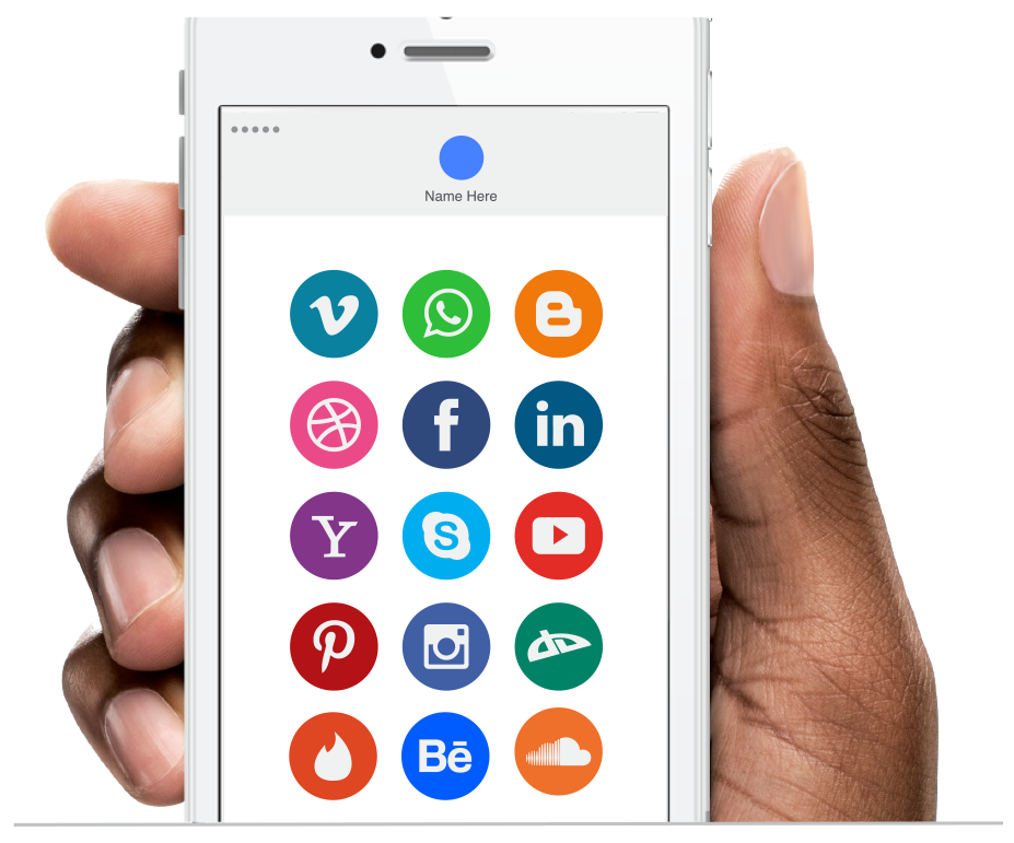 In-App-phone-with-apps Quiq in-app messaging icon on computer and pop-up window demonstrating simplicity